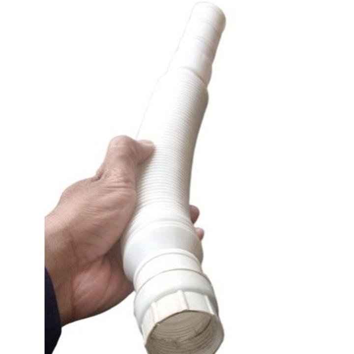 Flexible wash basin drain pipe waste drain hose, kitchen sink drainage hose