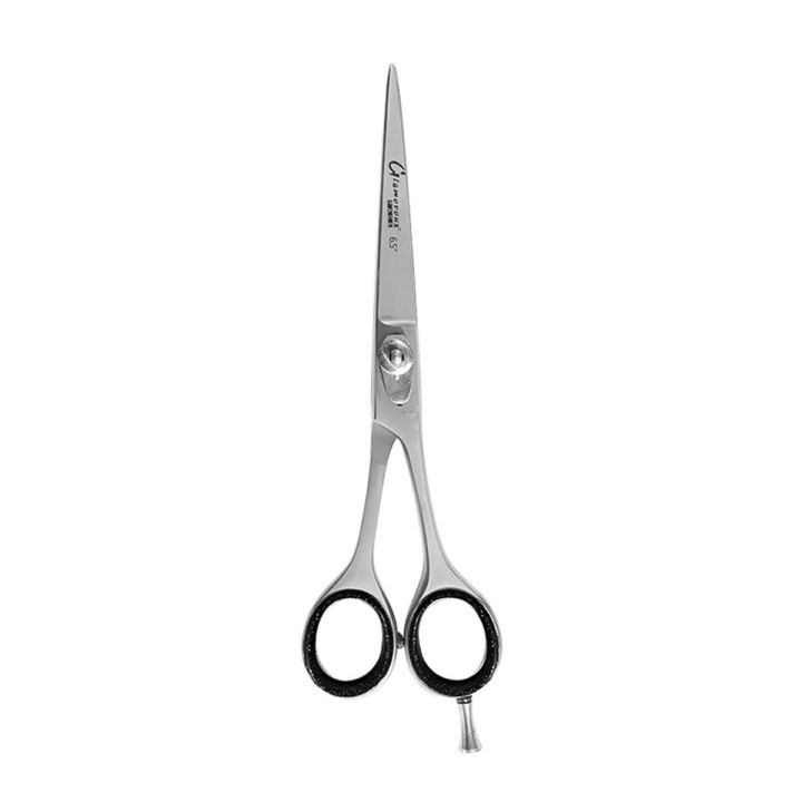 Glamorous Face Hair Cutting Scissor Professional Silver , Hair Shears 6.5 inch Hairdressing Hair Scissor,  Mustache Hair Dressing Scissors Stainless steel barber beard scissors Beard Grooming Beauty High Quality Facial Hair Cutting Scissor