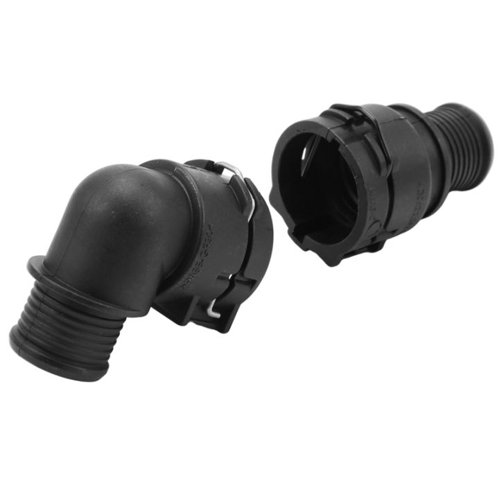 2PCS Heater Inlet Hose Connector For Buick Encore, Chevy Sonic, Trax, Opel Mokka - Replaces 95089363/95089364