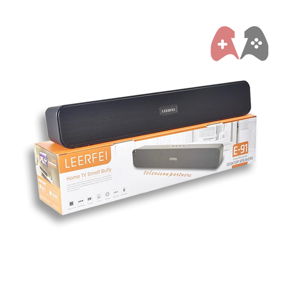 Leerfei Sound Bar – E-92 Smart Wireless Desktop Speaker