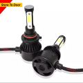 T10 Plus LED Headlight Bulbs For Car High Beam In 9005 Fitting White Color And Free Parking Lights. 