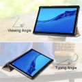 Case for Huawei M5 Lite10 Inch Tablet for MediaPad M5 Lite 10.1 BAH2-L09/W19 DL-AL09 Smart Cover Case Black. 