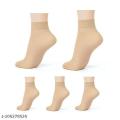 Skin color socks for women and girls. 