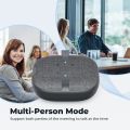 SOUNDPEATS PureVoice Bluetooth Speakerphone Conference Speaker Office 4 Mics Smart Voice Enhancement AI Noise Reduction. 