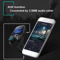 New Original Xiaomi T11 FM Transmitter Bluetooth Wireless Car kit Handsfree Dual USB Car Charger MP3 Music TF Card AUX Player. 