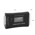 TE Computer PC Power Supply Tester Checker 20/24 pin 4 SATA HDD ATX BTX Meter (Black). 