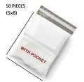 25 Pcs Address Label Pocket Flyer Courier Bags Mailing Bags Shipping Bags Self Seal Envelops Plastic Packaging Bag Plastic Bags For Packing. 