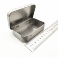 Metal Storage Box Silver Storage Box Tin Storage Box Storage Box Case Organizer. 