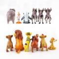 12pcs Cartoon The Lion Guard King Kion Simba PVC Action Figures Bunga Beshte Fuli Ono Figurines Doll Kids Toys for Children Boys. 