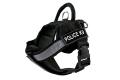 Dog K9 Police Dog Harness Vest with Hook and Loop Straps and Handle and Adjustable (XL- 28-38 Inch. 