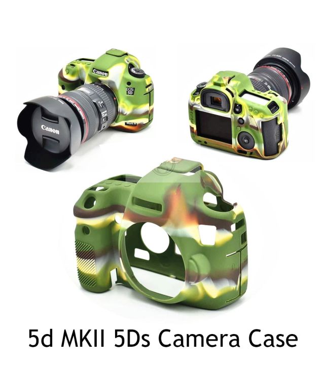 Rubber Case Canon 5D Mark III 5Ds Easy Cover Silicone Camera Protector