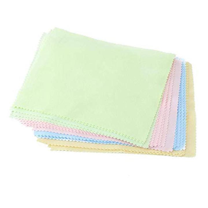 Pack of 15 Salvet Cleaner Cloth For Glasses Phones etc