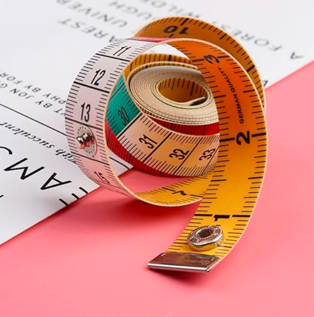 (Tich Button Tape Measure )Measuring Tape for Body Fabric Sewing Tailor Cloth Craft Measurements with Snap Fasteners Sewing Tools Hig Quality.