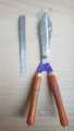 Professional Pruning Scissors Hedge Shears Clippers with Long Wooden Handle for Garden. 