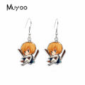 2020 New Anime Hunterxhunter Gon Freecss Killua Zoldyck Kurapika Leorio Paladinight Resin Epoxy Dangle Earrings. 