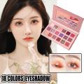 18 Colors Nude Shimmer Eyeshadow Palette Matte Pigment Shimmer Diamond Eye Palette. 