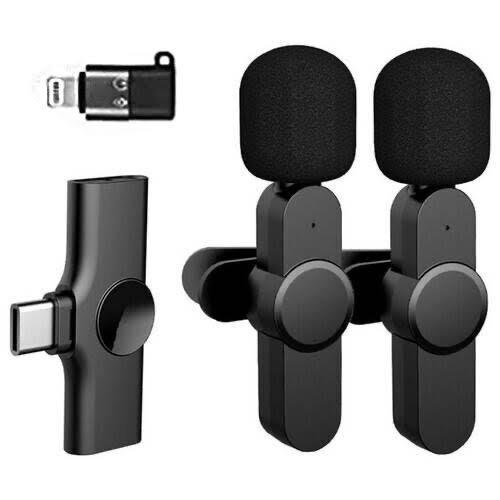 Wireless%20MIC%20K8%20SINGLE%20AND%20DUAL%20MICROPHONE%20Vlogging%20Mic%20with%20Microphone%20Accessories%20Video%20for%20Type%20C%20Android,%20IOS%20Lightining%20&%203.5mm%20Jack%20-%20Image%202