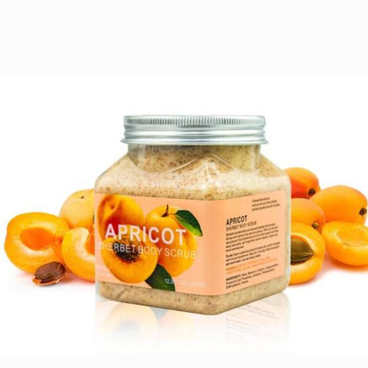 Wokali Anti Aging Sherbet Body Scrub Apricot 350ml