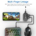 Keyboard and Mouse Converter Portable Mobile Gaming Keyboard Mouse Converter Adapter for Android IOS Phone , Keyboard Mouse Converter. 