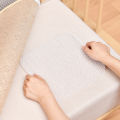 4/8Pcs 25cm Self-adhesive Fastener Square Adhesive Tape Sofa Mat Bed Sheet Carpet Anti Slip Fixing Pad PVC Foam Patch. 