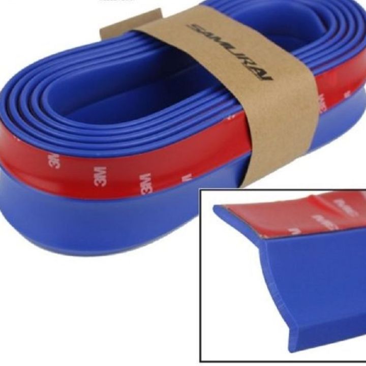 2.5M%20Car%20Bumper%20Lip%20Stickers%20Car%20Front%20Bumper%20Lip%20Rubber%20Car%20Bumper%20Protectors%20Exterior%20Mouldings%20Bumper%20Lip%20Strip%2065mm%20Width%20-%20Image%203