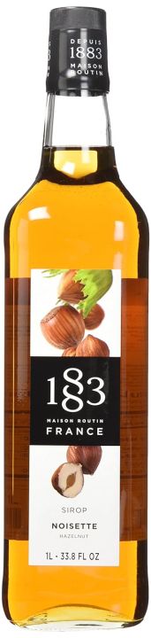1883 Philibert Routin Noisette Hazelnut Syrup 1l