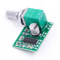Mini PAM8403 DC5V 3W 2 Channel USB Power Audio Amplifier Board Volume Knob PAM 8403 / PAM-8403. 