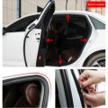 5M L-Shape Auto Car Door Trunk Seal Strip Rubber Weather Strip Edge Universal 5 Meters High Quality Car Silence Scheme Rubber Seal Strip Shape Soundproof Bumper strip car interior door accessories. 