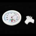 Round Small Indoor Analog Temperature Humidity Meter Thermometer Hygrometer. 