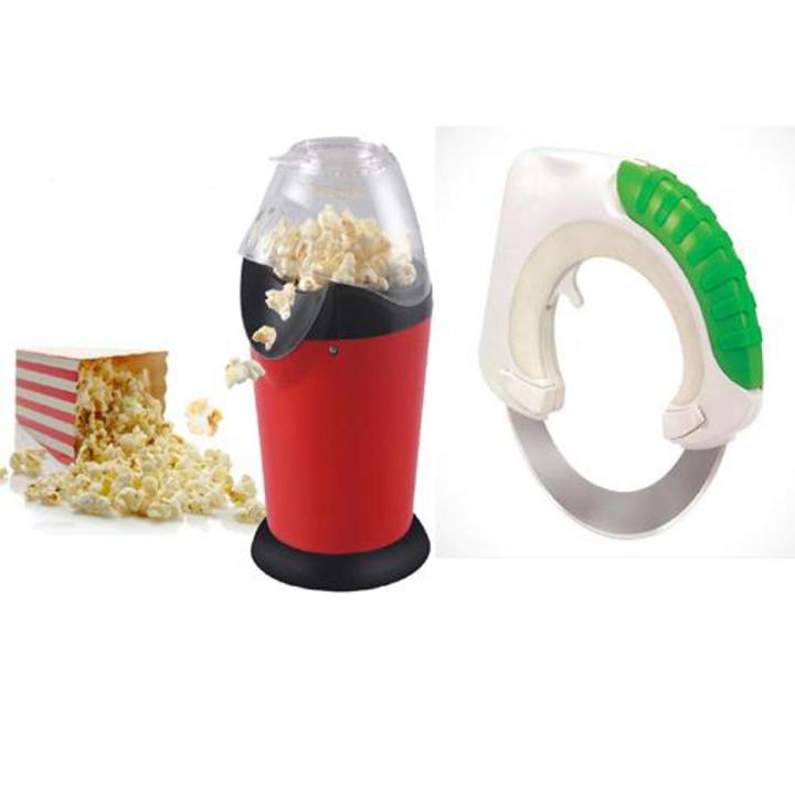 pack of 2electric poporn  maker and bolo cuttar