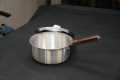 Saucepan Metal Finish Alminium base heavy wight All Sizes Mention. 