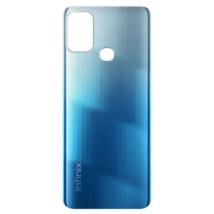 infinix Hot 11 Play Back Body Casing Housing Replacement with Battery Back Door Included For infinix Hot 11 Play - Blue