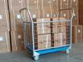 Industrial Loading Trolley / Flatbed Trolley / Delivery Services Trolley / Heavy Duty Warehouse Trolley / Bulk Storage Cage Trolley / Cage trolleys, Bin Trolleys, Tote Trolleys, Parts Trolleys. 