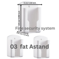 Universal Air Conditioner Remote Control Holder Wall Mounted Remote Stand for Fat Remote / Remote stand for all type of remote controls / wall mount remote holder / AC remote stand LCD LED TV remote stand. 