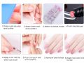 5pcs/Set Poly gel Nail Kit - Quick Building Polygel Extension Nail Kit. 