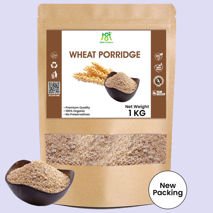 Clean Wheat Porridge | Gandam ka Daliya - 1Kg