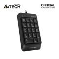 A4Tech FK13P FSTYLER Numeric Keypad - Sleek & Slim - Wired USB - Splash Resistant - Number pad for PC/Laptop - Black. 