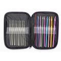 Knitting tools Sweater needles Metal crochet Stainless steel aluminum crochet hooks set 22 sets-KS. 