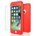 for iPhone 6s Plus / 6 Plus Case 360 Degree Full Protection Soft TPU Silicone Casing Shock-Absorption Bumper Back Cover for iPhone 6s Plus / 6 Plus 5.5\ Black". 