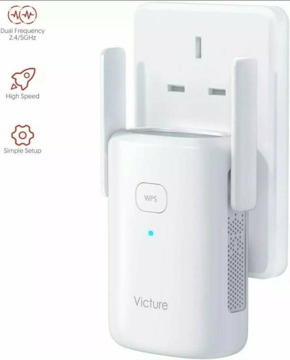 Victure%201200mbps%20WiFi%20Range%20Increase%202.4ghz%20WE1200%20Booster%20Range%20Extender%20-%20Image%203