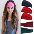 Pack of 1 Wide head band -Elastic cotton lacra head band for Unisex. 