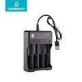 Doomhot Battery Charger USB 18650 Lithium Fast Charger Rechargeable 4.2V 18650 Single Slot / Four Slot Independent Charging Battery Charger Smart Intelligent Battery Charger. 