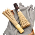 Wooden Handle Cleaning Brush Commercial Old-Fashioned Pot-Scouring Brush Long Handle Brush Kitchen Pot Washing Brush Hotel Restaurant Oblique Bamboo Wok Brush. 