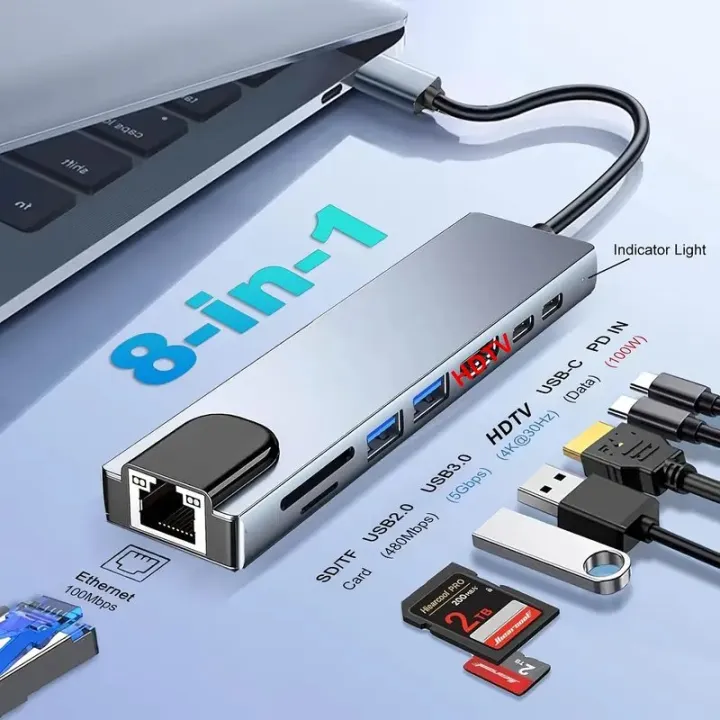 TYPE%20C%20Converter%20USB%20Hub%20Type%20C%20Hub%20Type%20C%20Docking%20Station%208%20in%201/%2011%20in%201%20Adapter%20-%20Image%208
