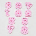 Cutter Mold Cake/cookie Tools Fondant Capital/letter/number Plastic. 