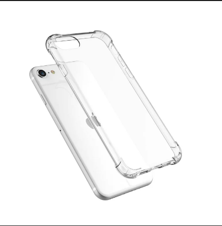 iPhone%20SE%203/2%20(2022/2020%20Edition),%20iPhone%208%20and%20iPhone%207,%204.7-Inch,%20Shockproof%20Bumper%20Cover,%20Anti-Scratch%20Clear%20Back%20(Clear)%20-%20Image%204