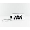 Taj Mahal Key Chain Acrylic. 