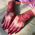 Pack of 6  Red Mehndi Cones for Party and Wedding. 