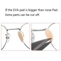 【 4 Pairs Soft Foam Nose Pads】 【EVA Foam Glasses Nose Pads】 【 Non-slip Self Adhesive Eyeglass Pad】. 