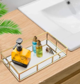 Perfume Organizer, Perfume Tray,Vanity Tray, Jewelry Tray Dresser Tray, Decorative Tray. 